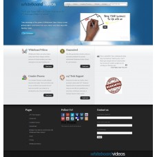 Turnkey Whiteboard Video Business Website Script 