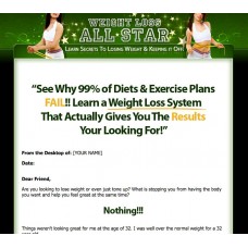 Weight Loss Ebook Website